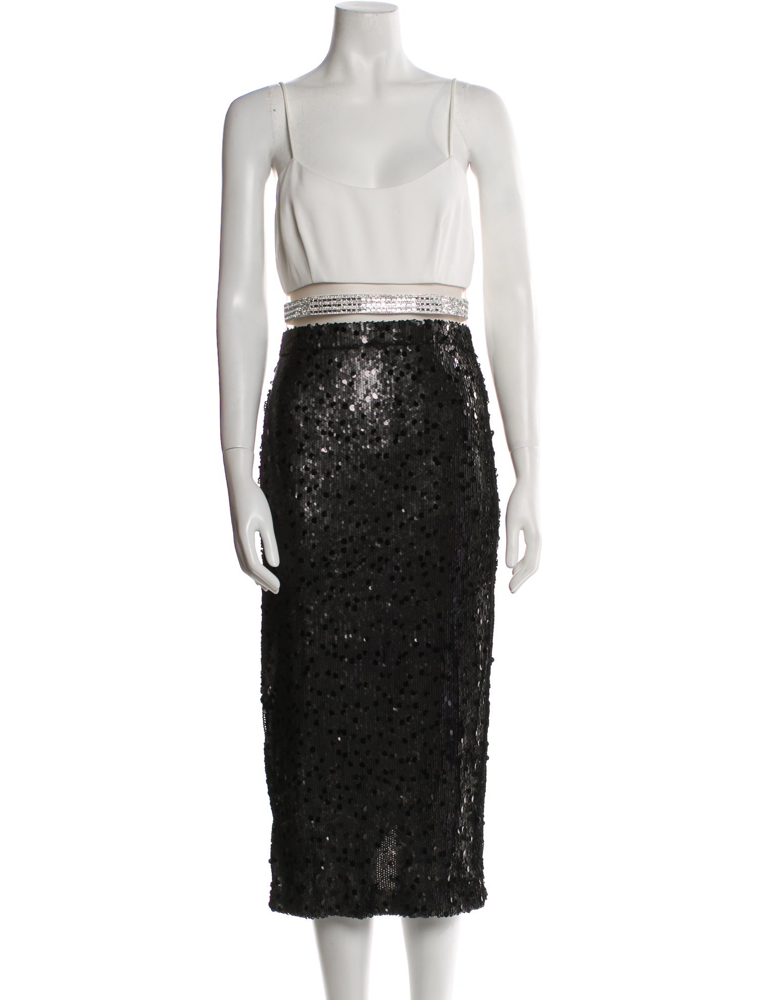 Toccin Square Neckline Midi Length Dress