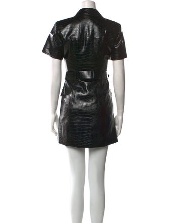 Toccin Mock Neck Mini Dress