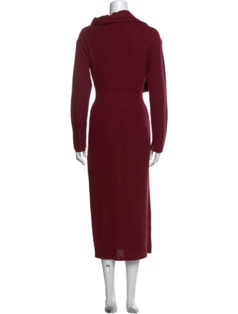 Toccin Cowl Neck Midi Length Dress