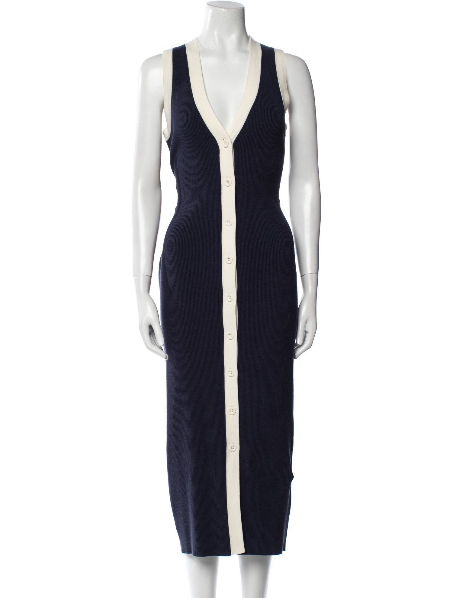 Toccin V-Neck Midi Length Dress