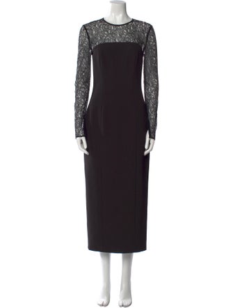 Toccin Crew Neck Long Dress