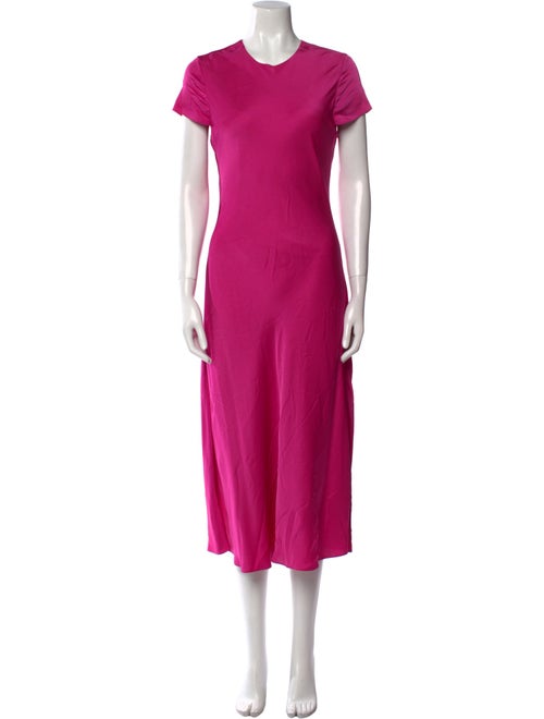 Toccin Crew Neck Midi Length Dress