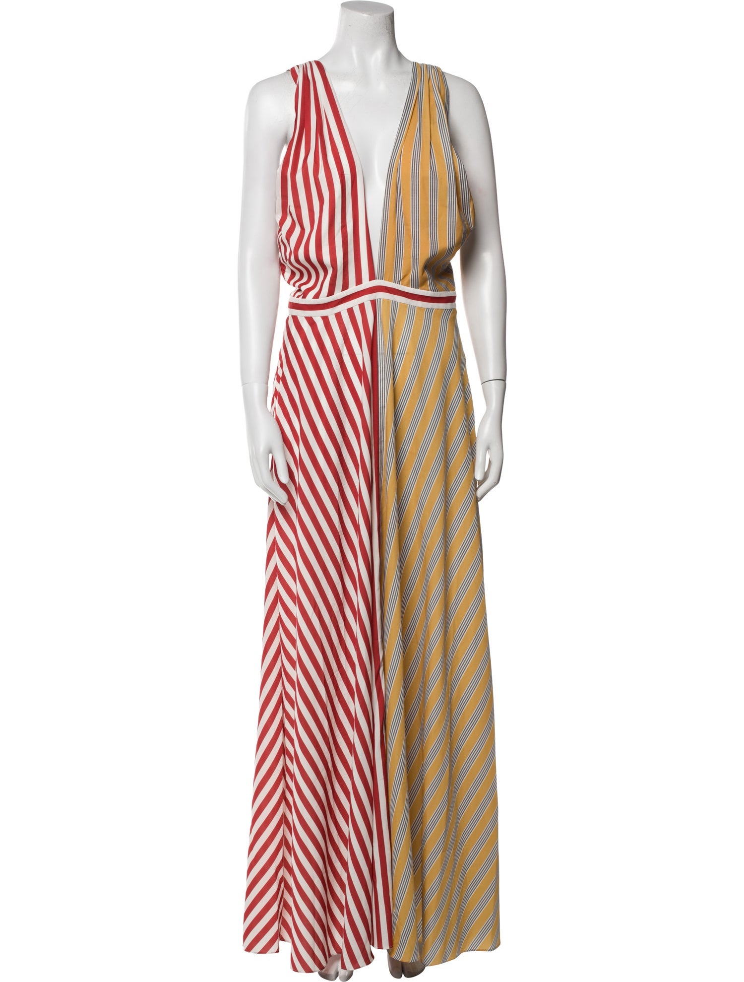Toccin Striped Long Dress