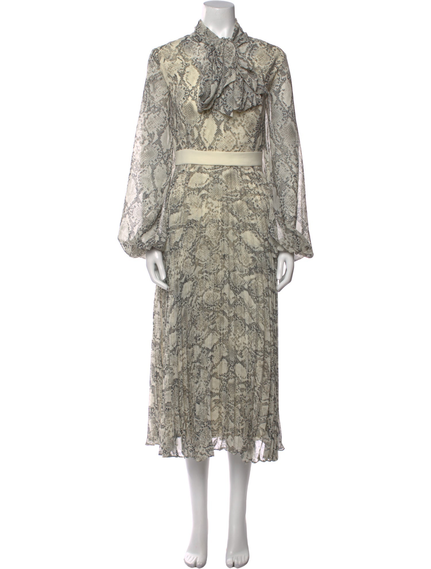 Toccin Animal Print Long Dress