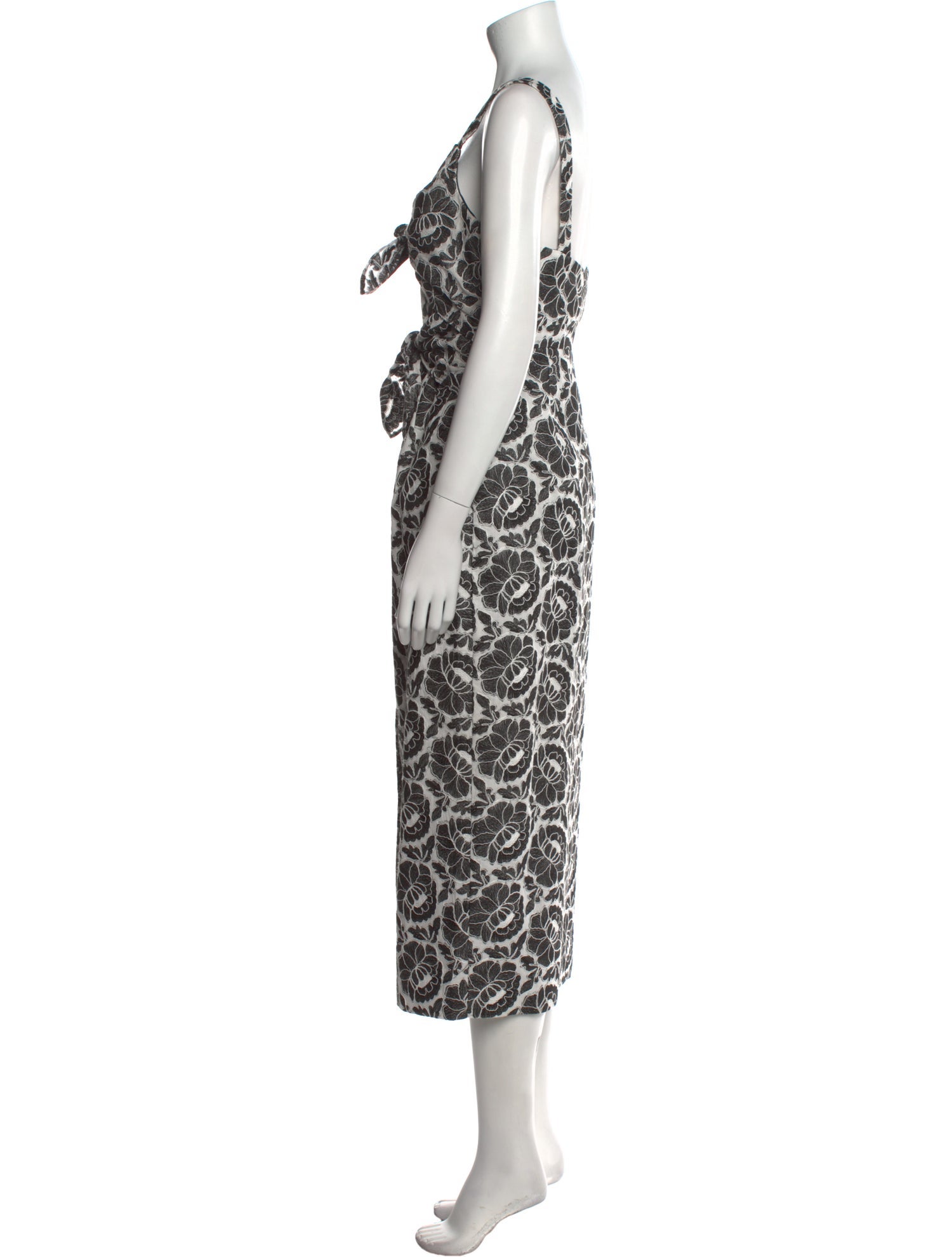 Toccin Printed Midi Length Dress