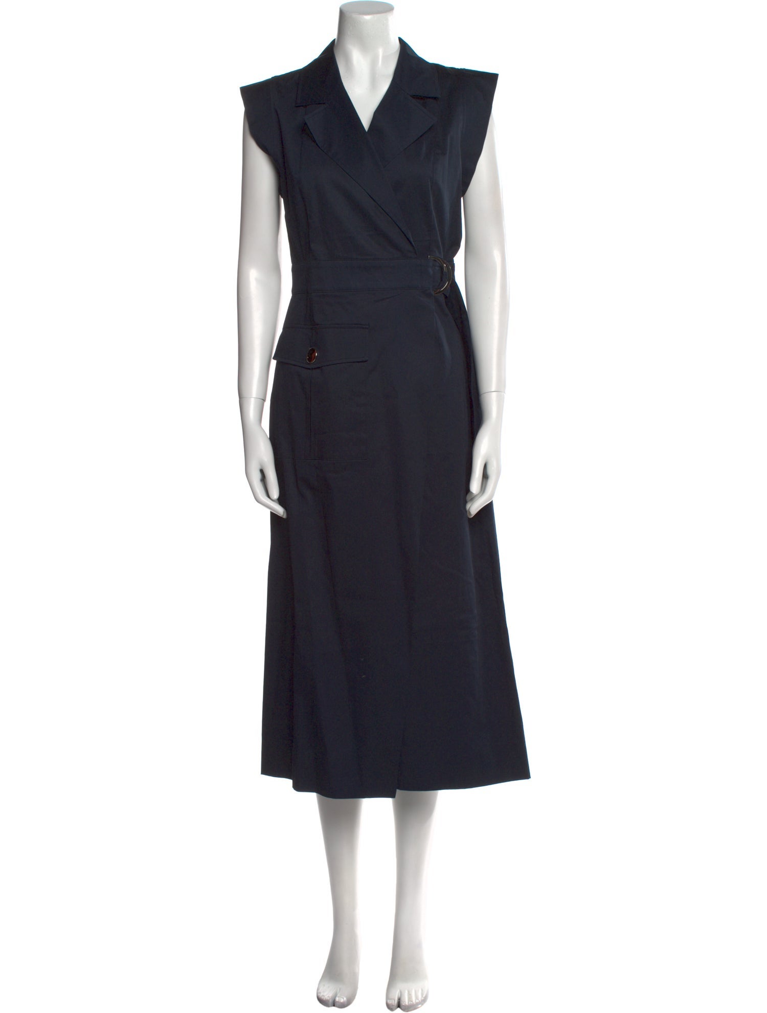 Toccin V-Neck Midi Length Dress