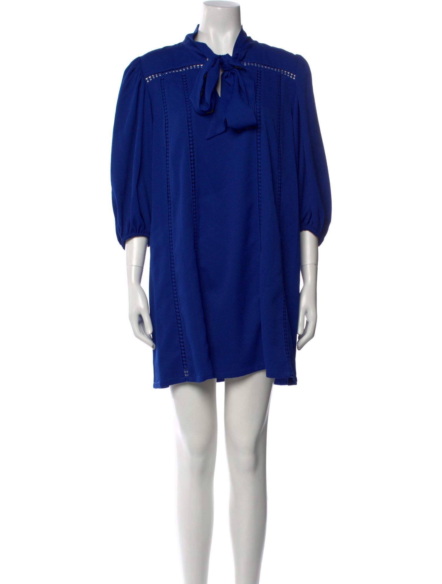 Toccin Mock Neck Mini Dress