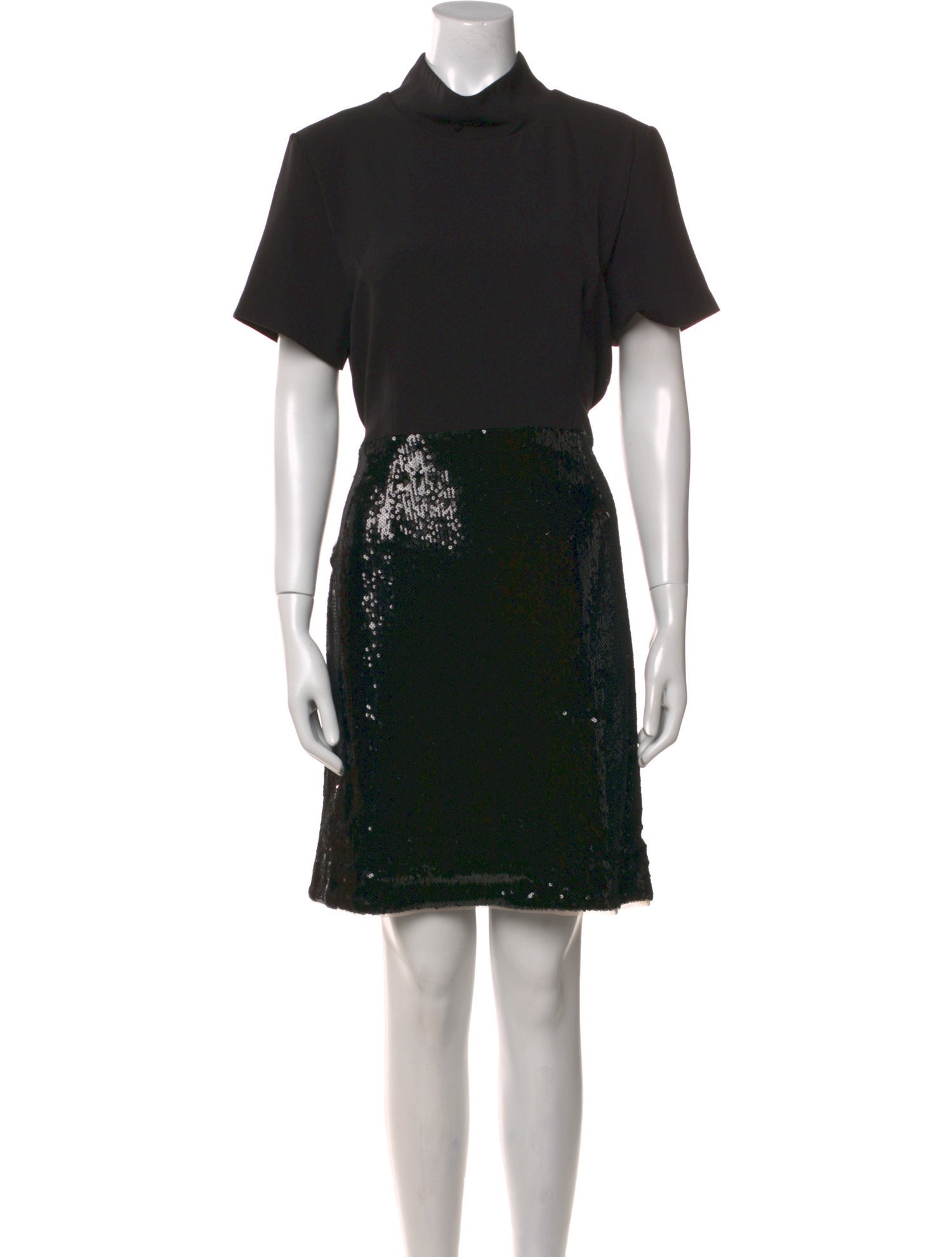 Toccin Turtleneck Knee-Length Dress