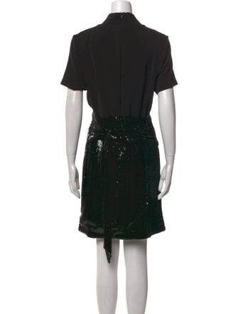 Toccin Turtleneck Knee-Length Dress