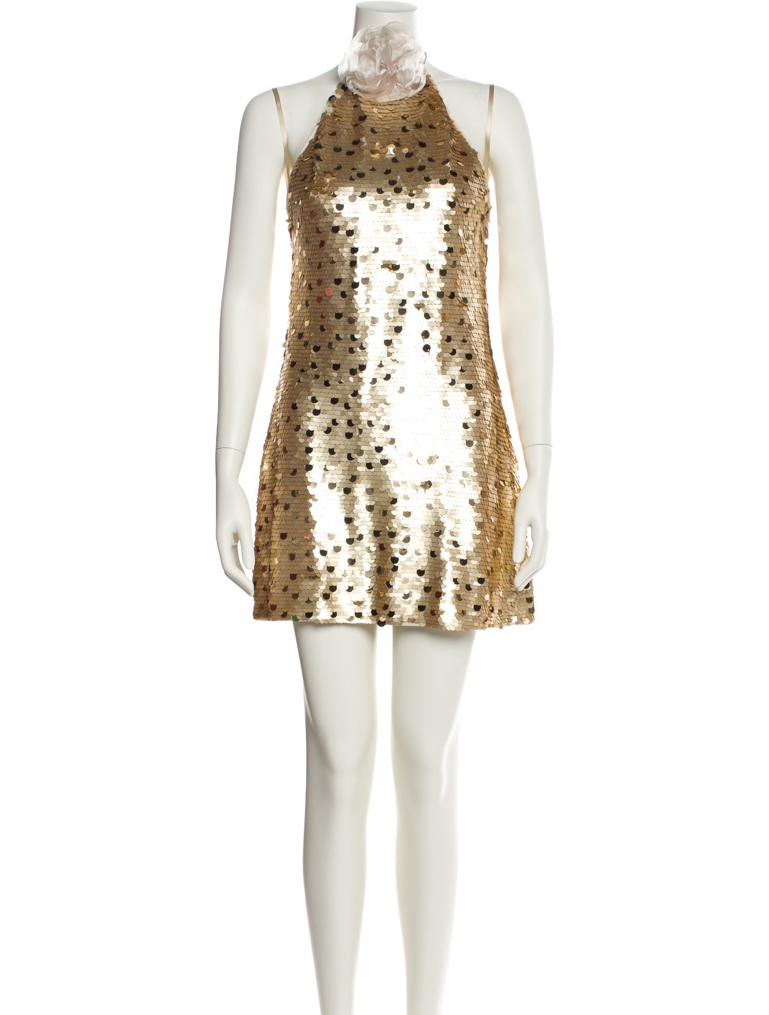 Toccin Mock Neck Mini Dress