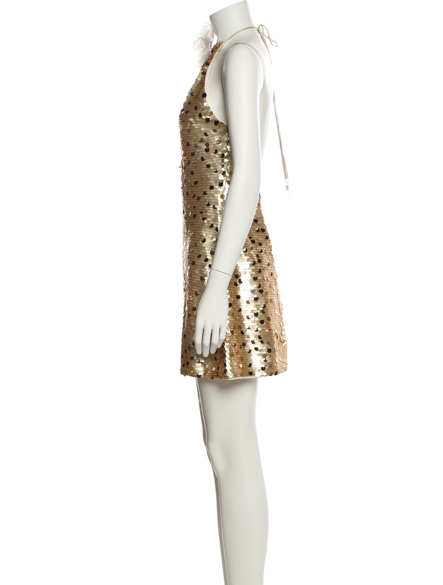 Toccin Mock Neck Mini Dress