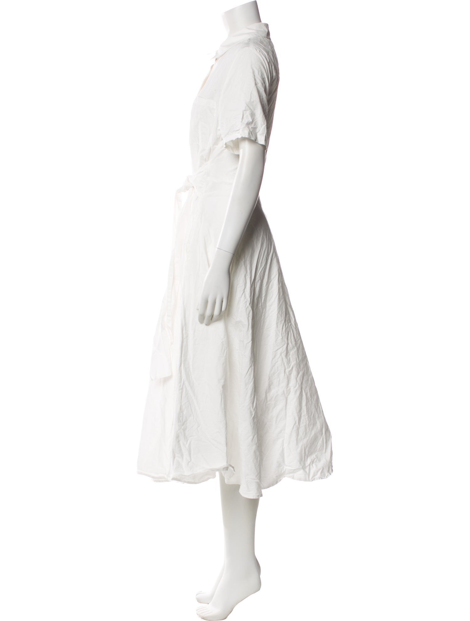 Toccin Mock Neck Midi Length Dress