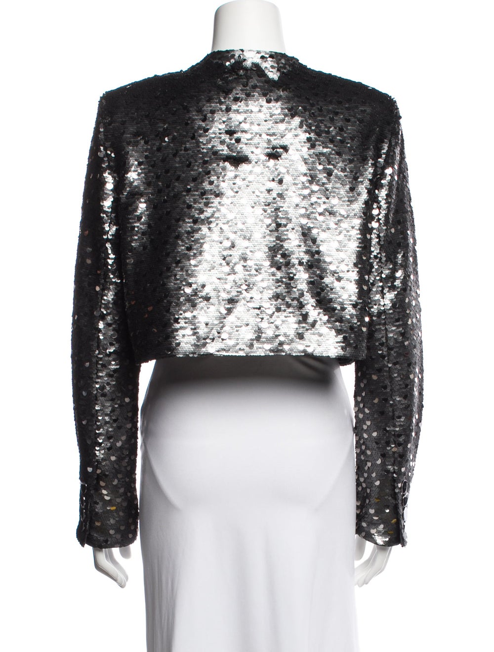 Toccin Sequin Patterned Evening Jacket w/ Tags - image 3