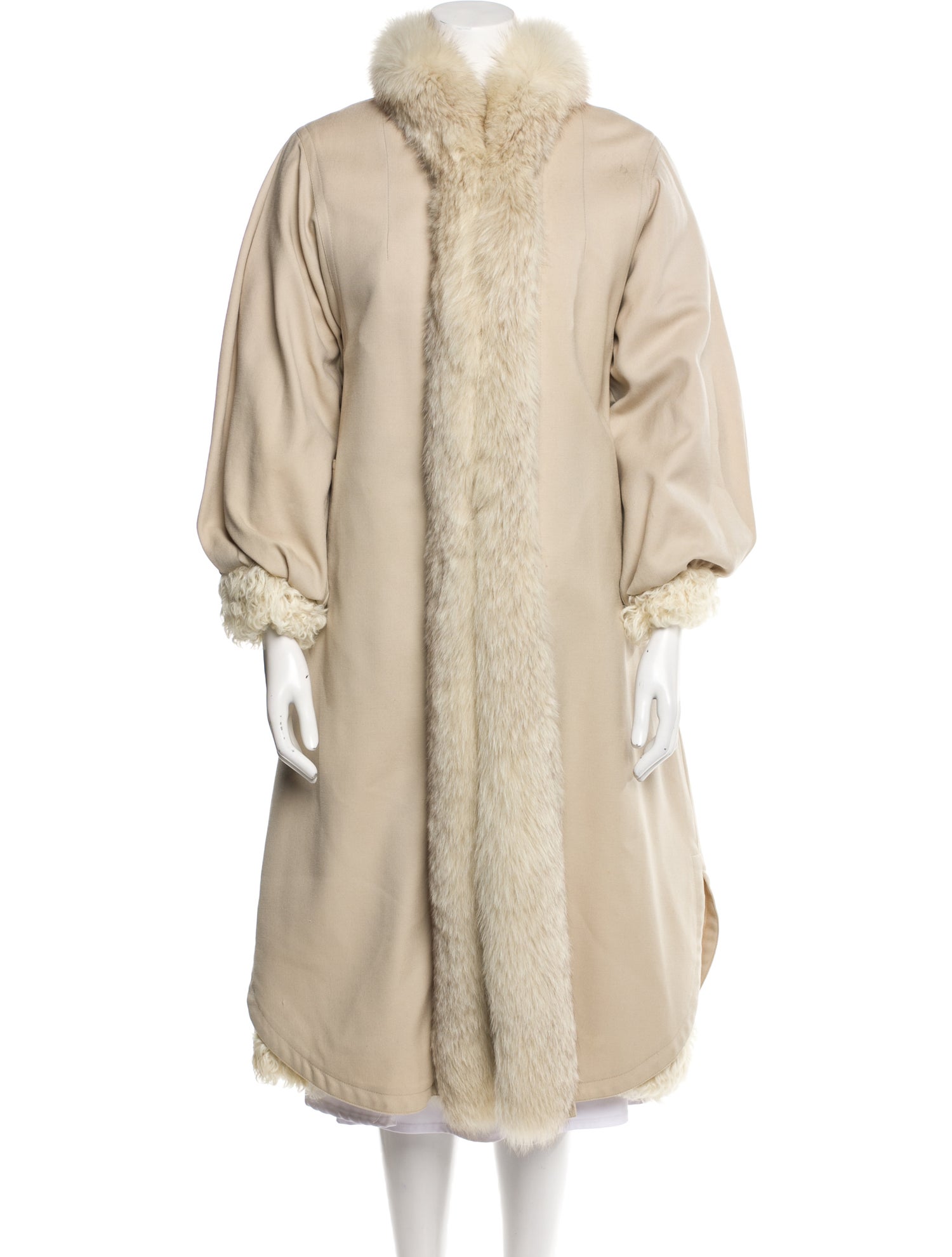 Thomas E. McElroy Faux Fur Coat