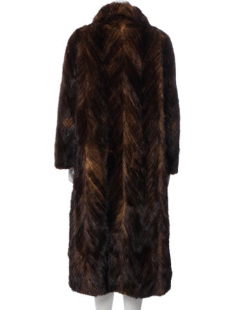 Thomas E. McElroy Animal Print Fur Coat