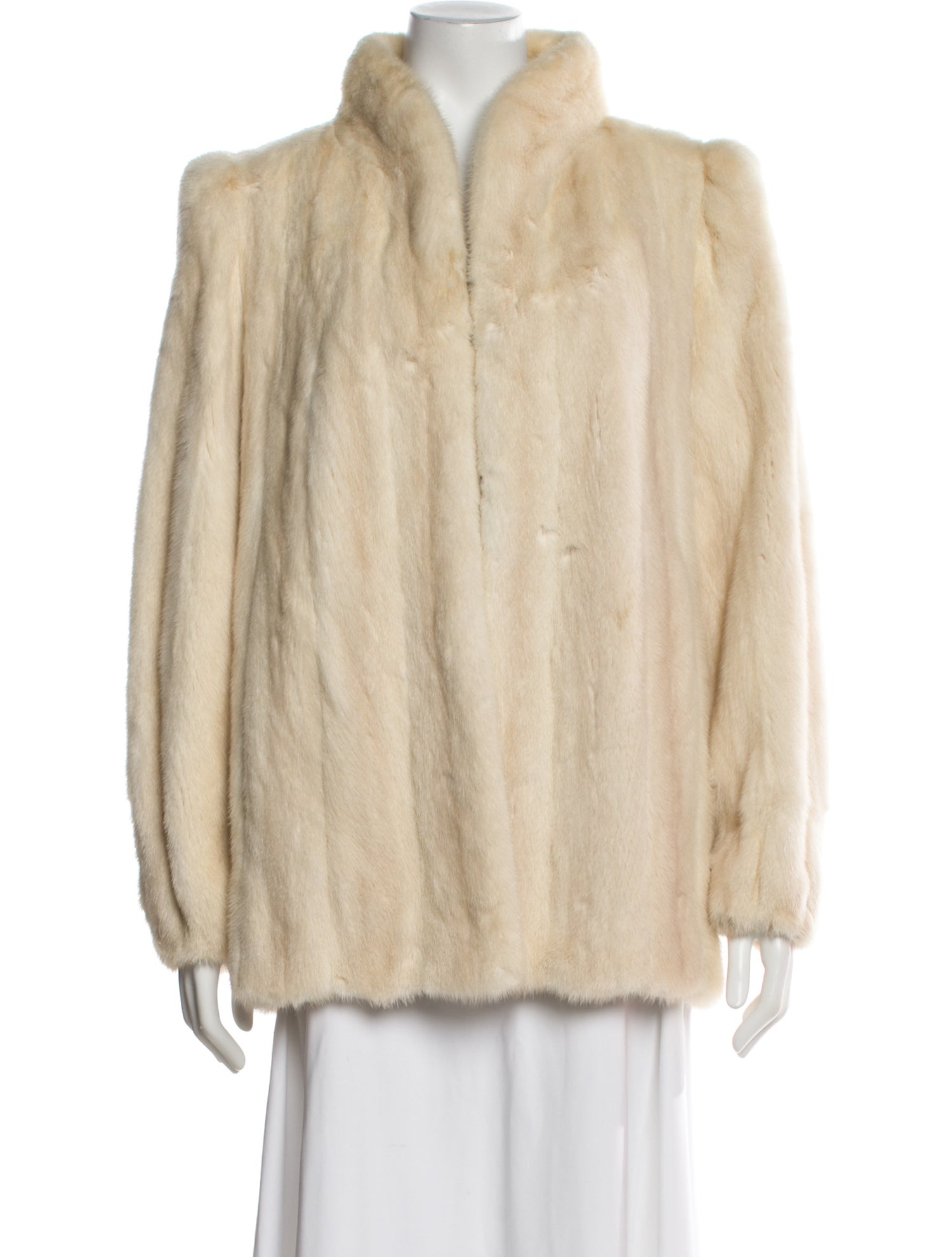 Thomas E. McElroy Mink Faux Fur Jacket