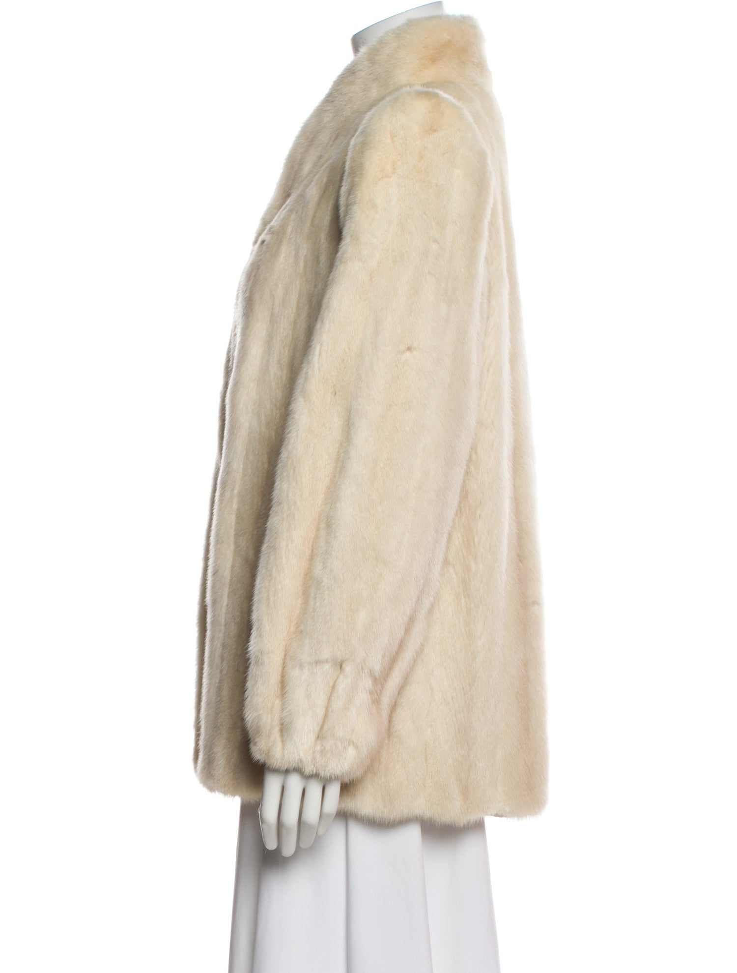 Thomas E. McElroy Mink Faux Fur Jacket