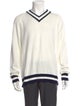 Todd Snyder Striped V-Neck Pullover