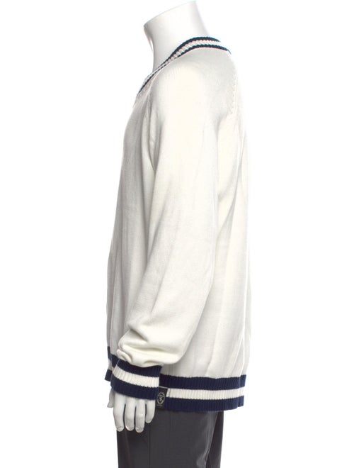 Todd Snyder Striped V-Neck Pullover