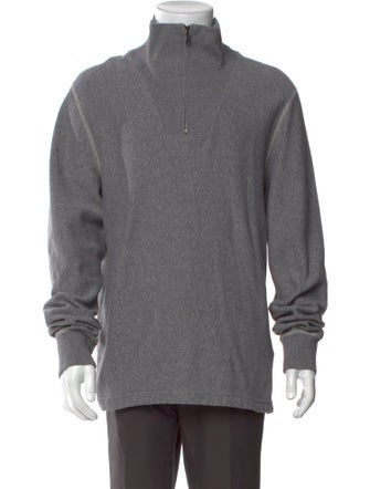 Todd Snyder Mock Neck Long Sleeve Sweatshirt