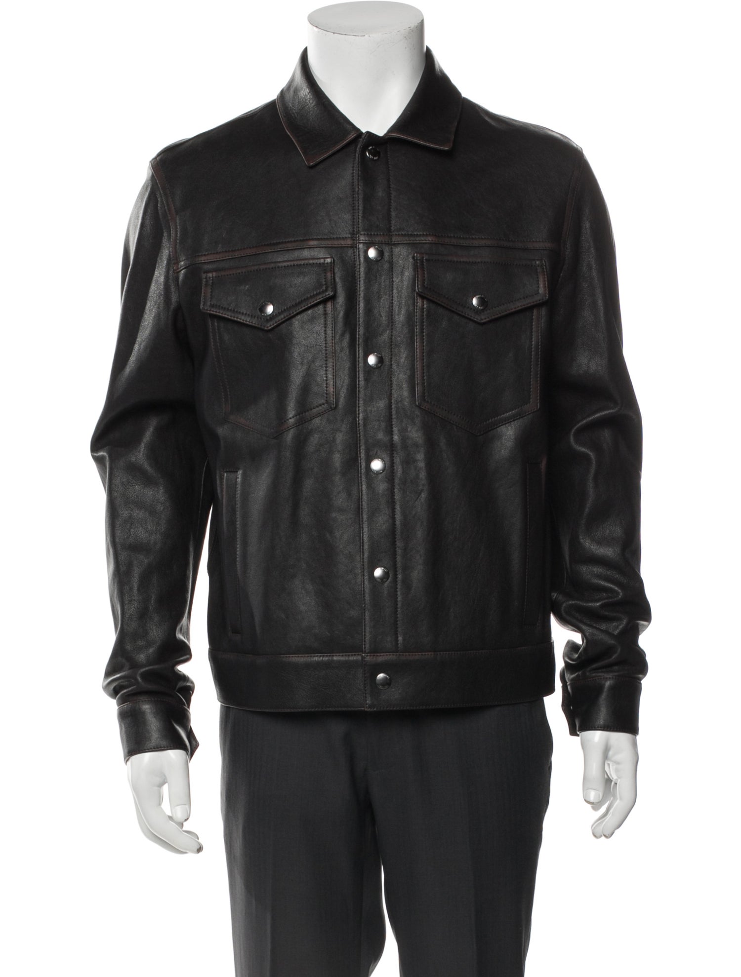 Todd Snyder Lambskin Trucker Jacket