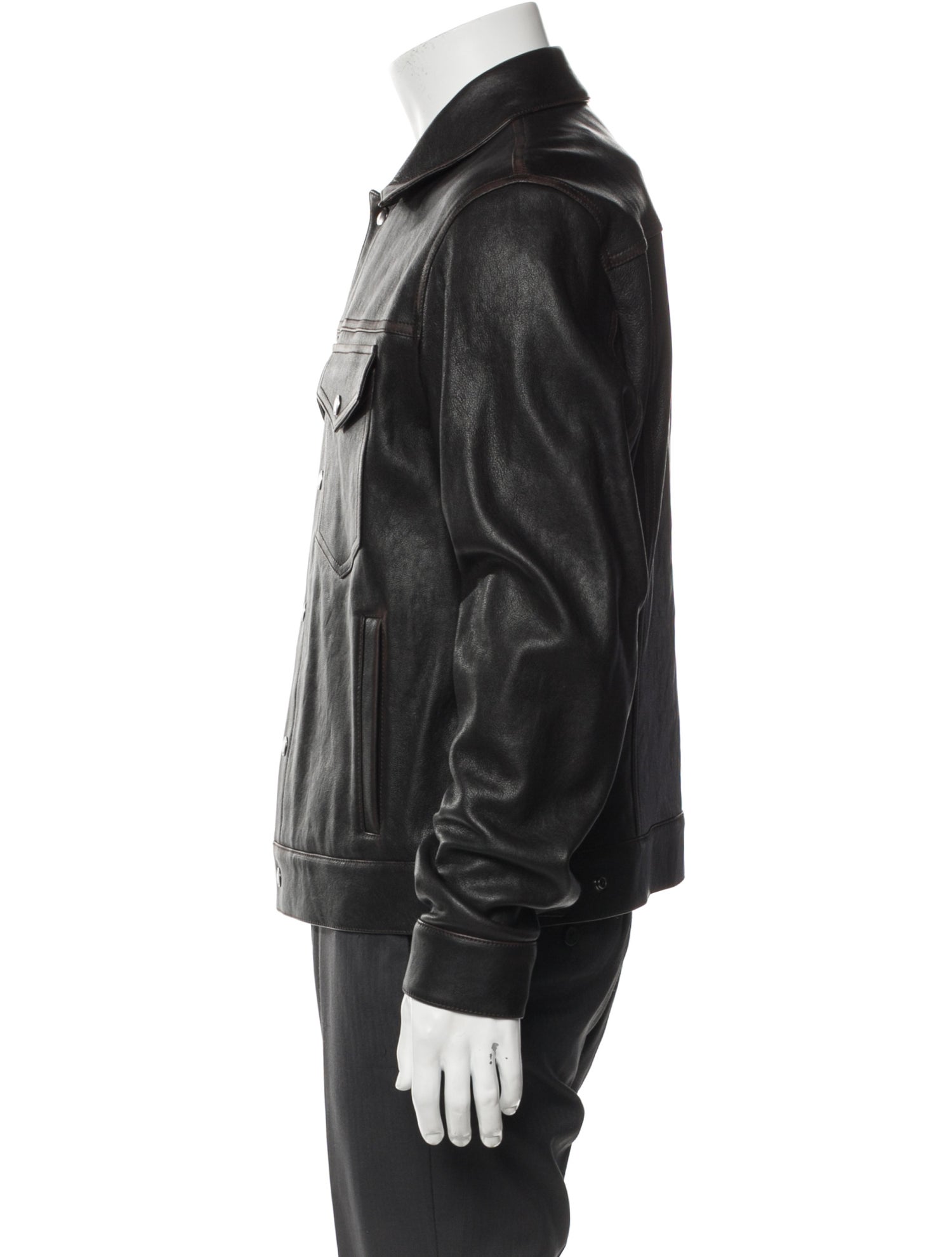 Todd Snyder Lambskin Trucker Jacket