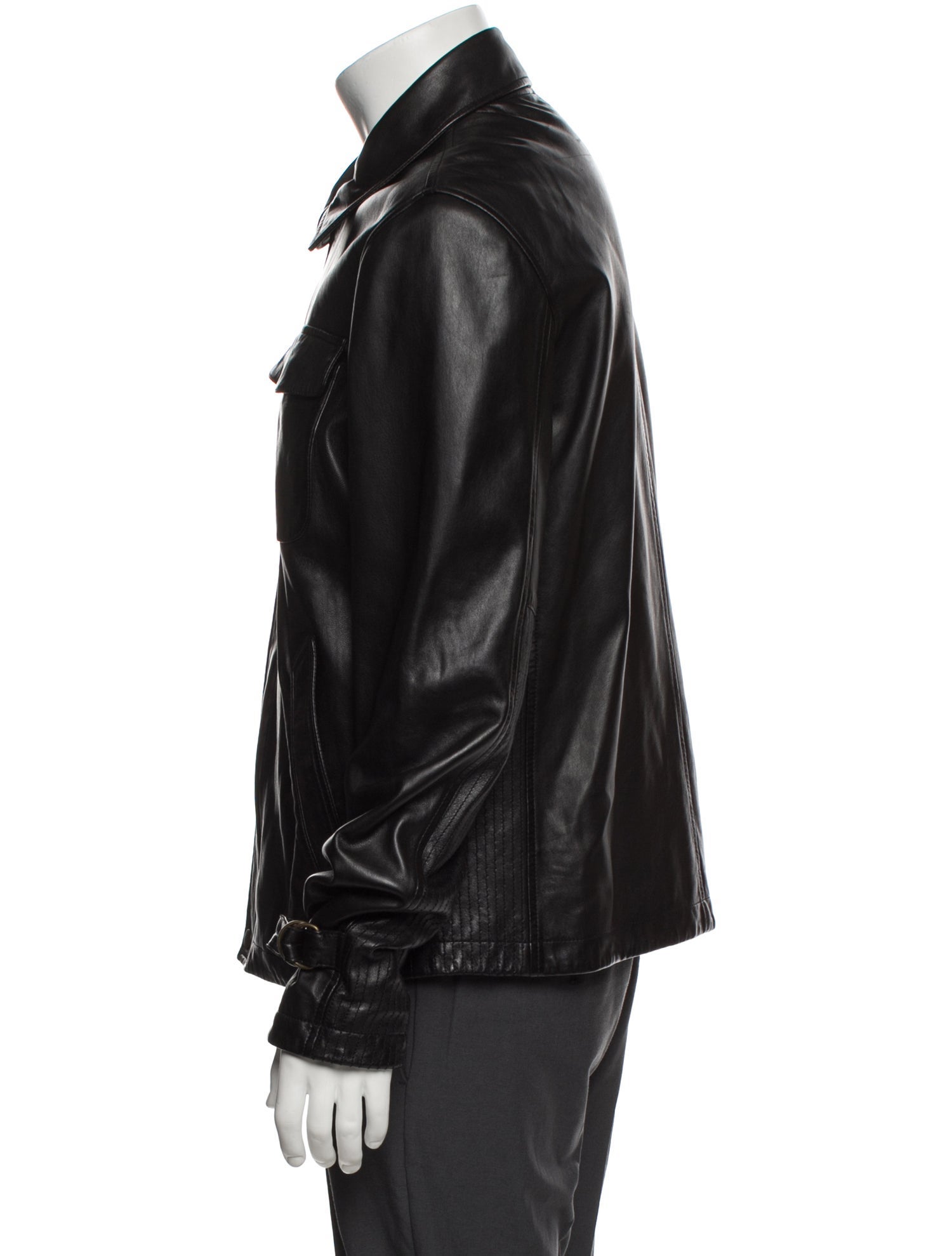 Todd Snyder Lambskin Moto Jacket