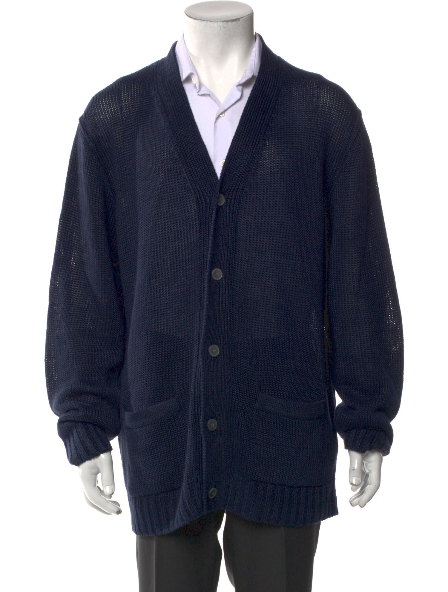 Todd Snyder Linen V-Neck Cardigan