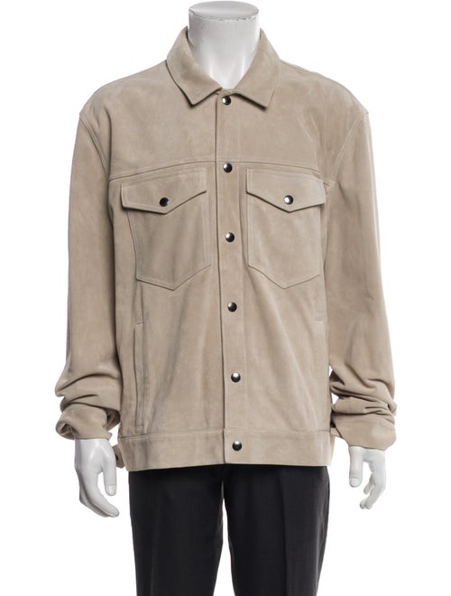 Todd Snyder Calf Leather Utility Jacket