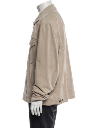 Todd Snyder Calf Leather Utility Jacket