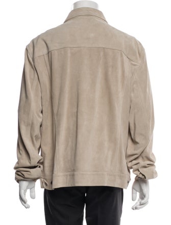 Todd Snyder Calf Leather Utility Jacket