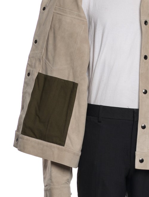 Todd Snyder Calf Leather Utility Jacket