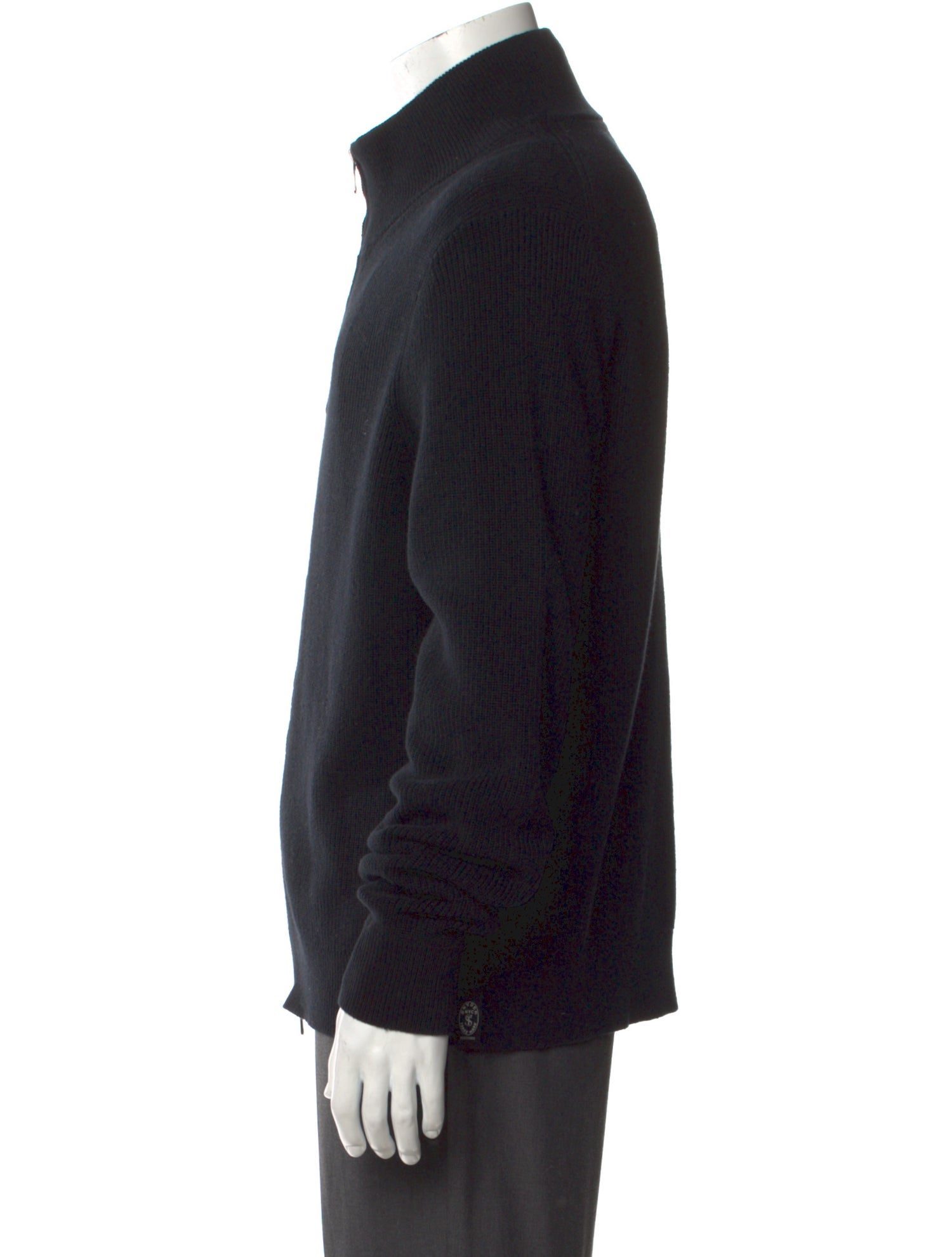 Todd Snyder Mock Neck Long Sleeve Cardigan
