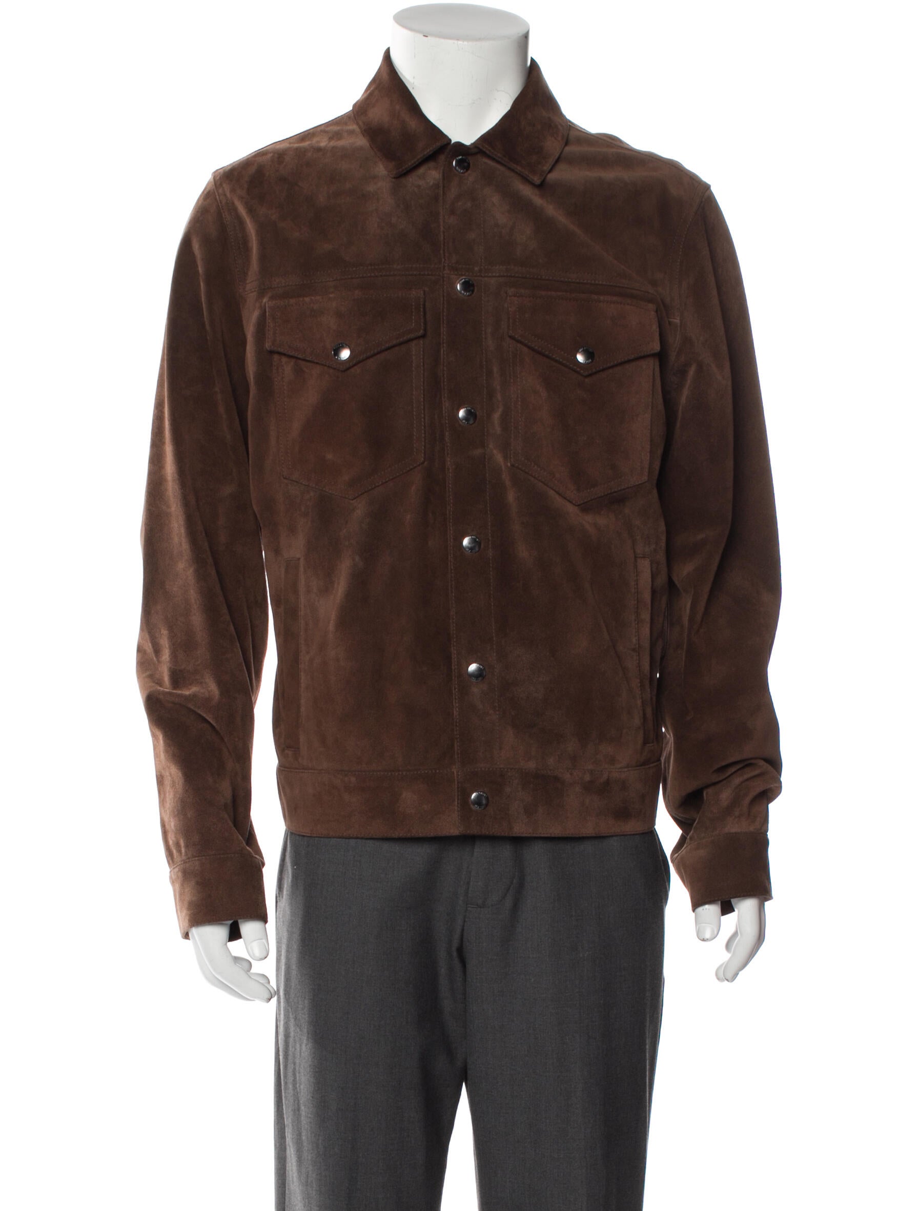 Todd Snyder Calf Leather Trucker Jacket