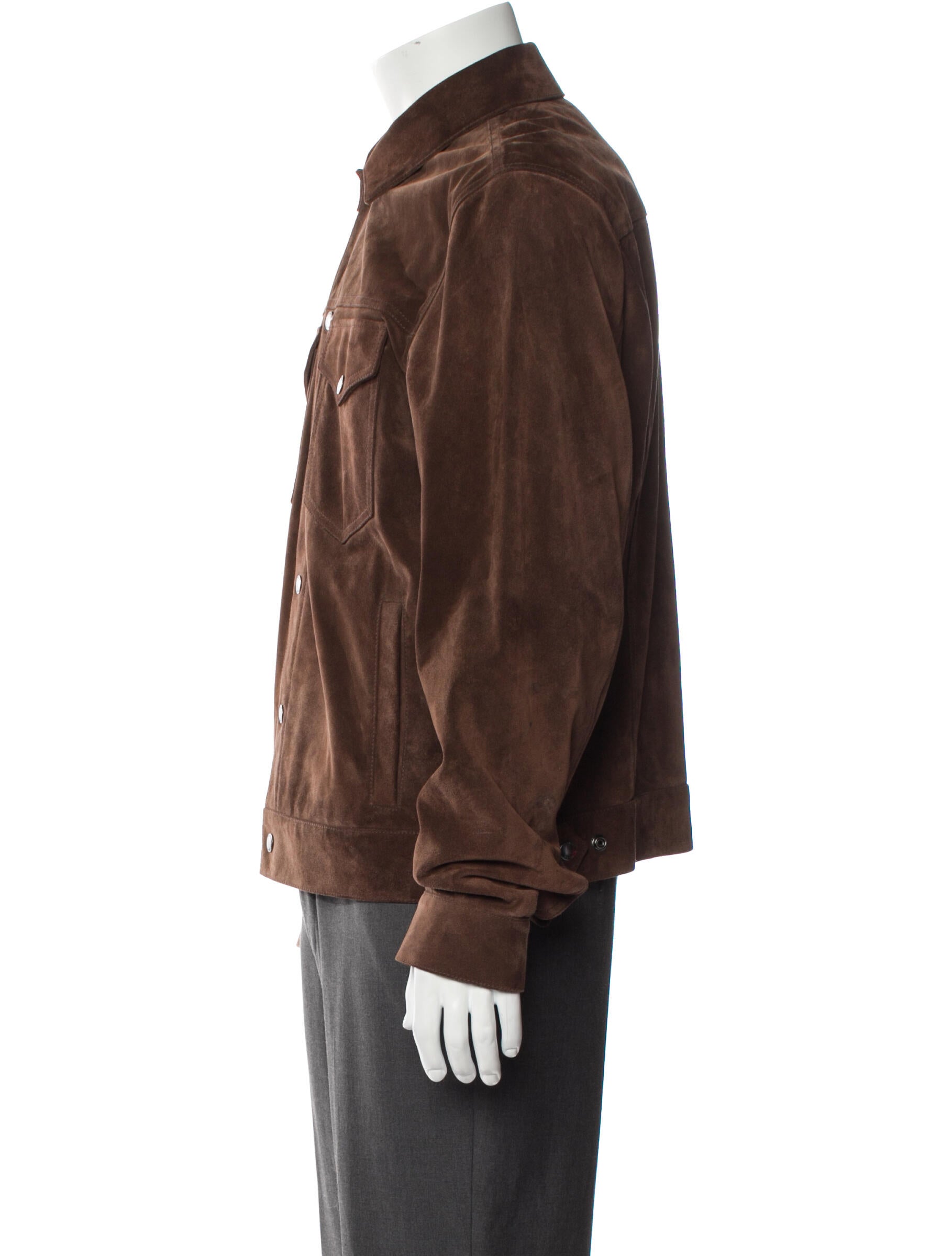 Todd Snyder Calf Leather Trucker Jacket