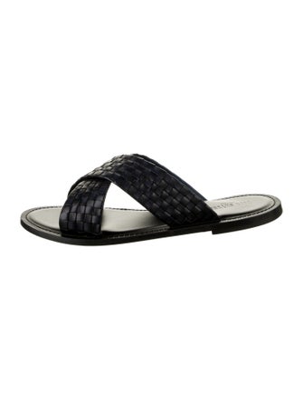 Todd Snyder Leather Slides