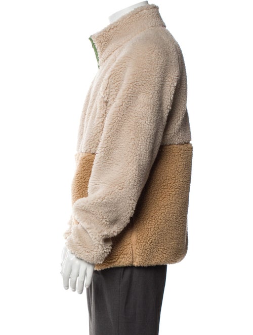 Todd Snyder Colorblock Pattern Puffer Coat