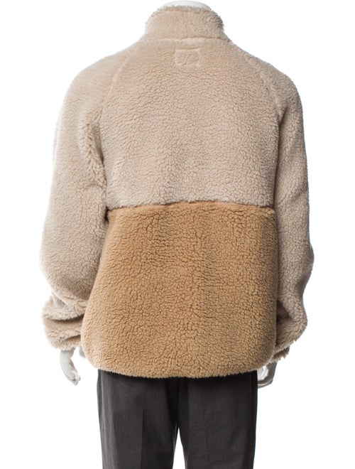 Todd Snyder Colorblock Pattern Puffer Coat