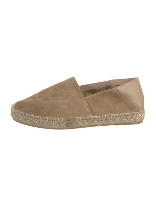 Todd Snyder Suede Leather Trim Embellishment Espadrilles