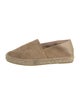 Todd Snyder Suede Leather Trim Embellishment Espadrilles