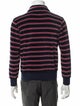 Todd Snyder Striped Collar Sweatshirt