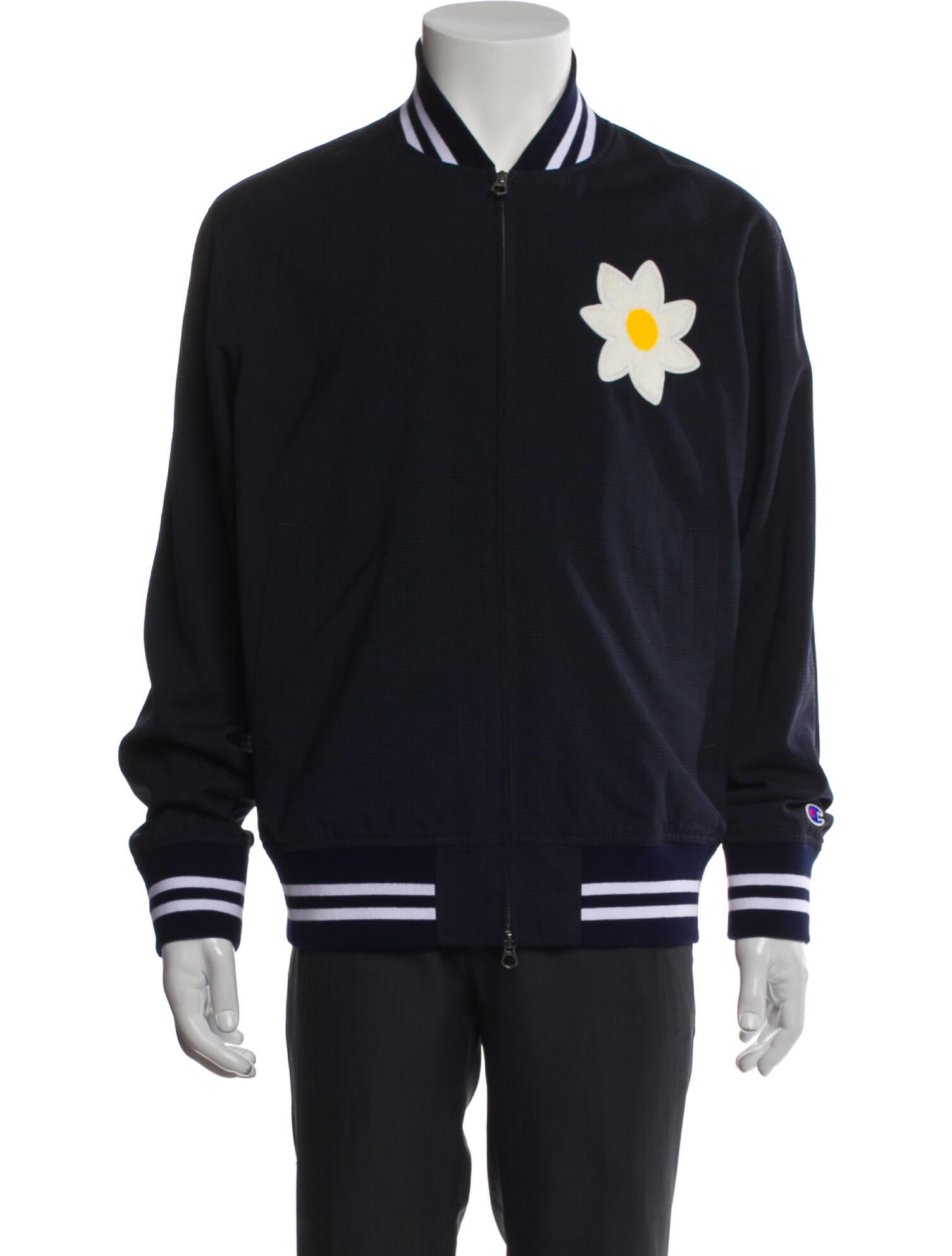 Todd Snyder Striped Varsity Jacket