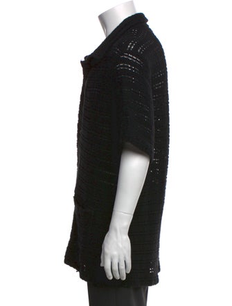 Todd Snyder Collar Short Sleeve Cardigan