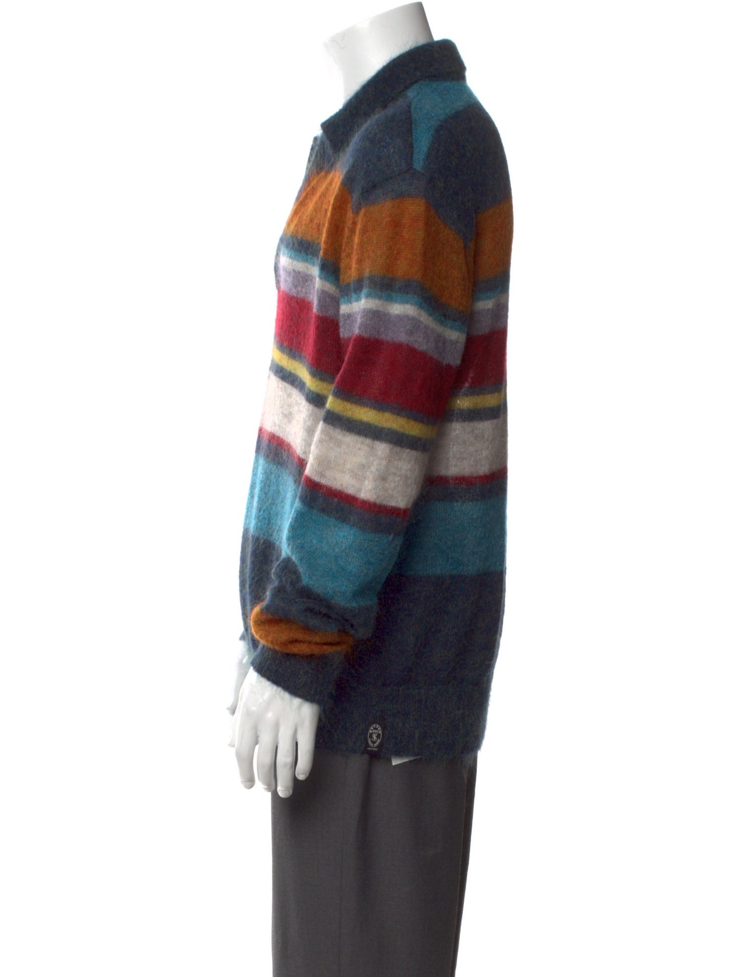 Todd Snyder as seen on Matt Rogers Striped Polo Sweater