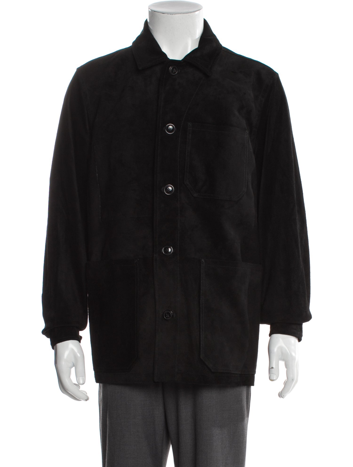 Todd Snyder Calf Leather Utility Jacket