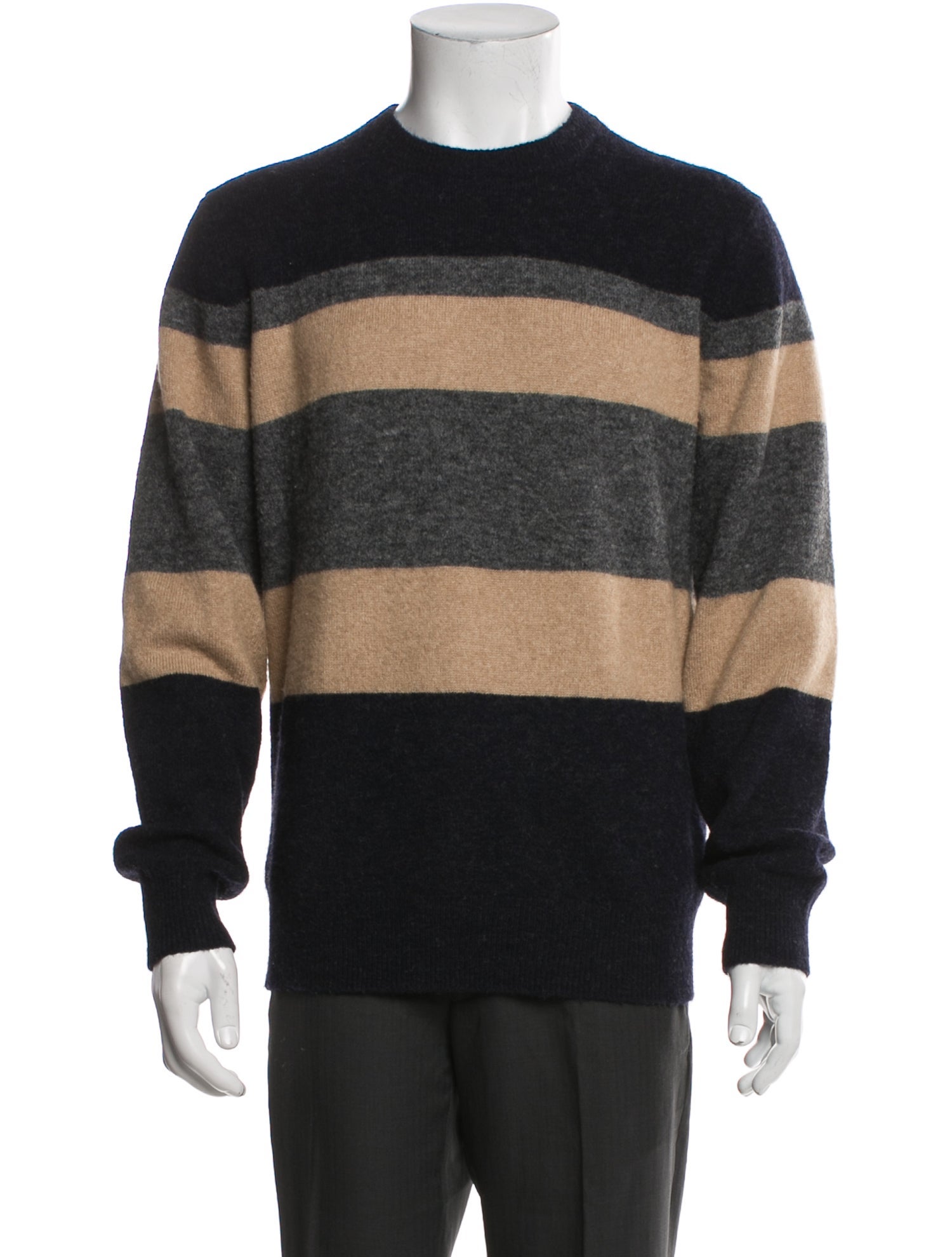 Todd Snyder Striped Crew Neck Pullover