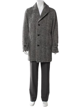 Todd Snyder Tweed Pattern Overcoat