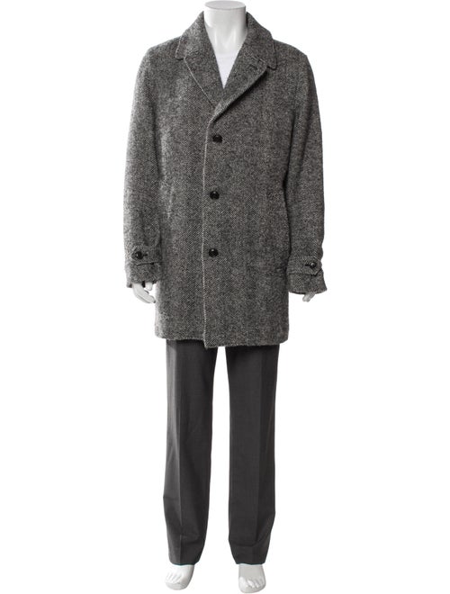 Todd Snyder Tweed Pattern Overcoat