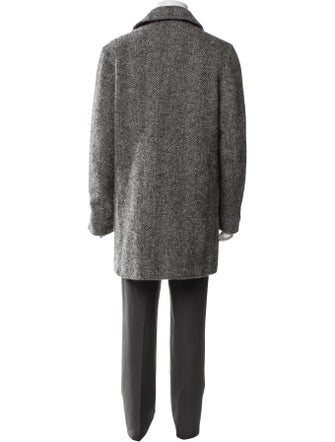 Todd Snyder Tweed Pattern Overcoat