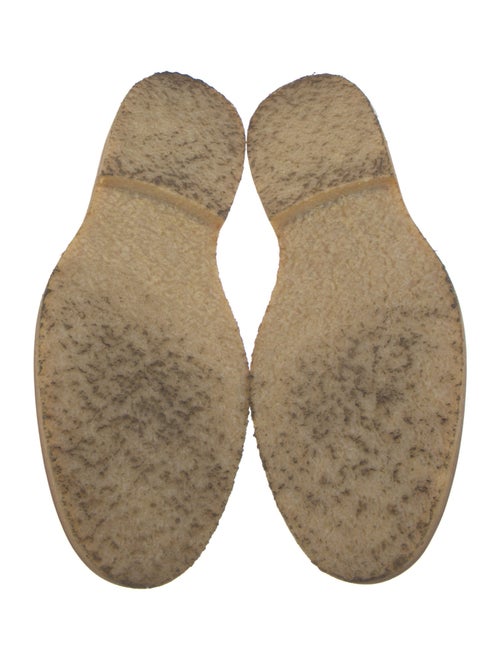 Todd Snyder Suede Leather Trim Embellishment Derby Shoes